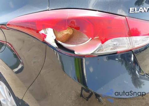 2013 Hyundai Elantra Limited из США, поврежденный, VIN 5NPDH4AE7DH280598